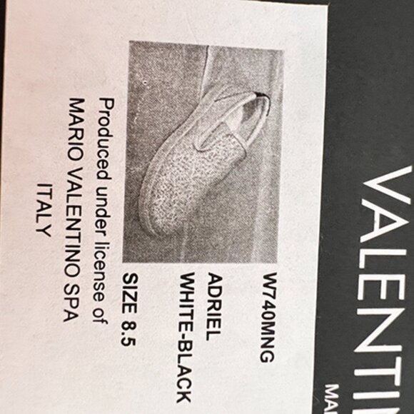 Valentino Adriel Monogram Leather Slip on Sneakers - Picture 8 of 9